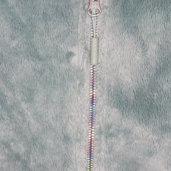 The North Face Aqua Blue OSITO Fleece Jacket Women's S Small - Picture 6 of 9